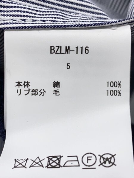 CIOTA(シオタ) / 24ss/GOLF Jacket/5/コットン/BLU/ストライプ/bzlm