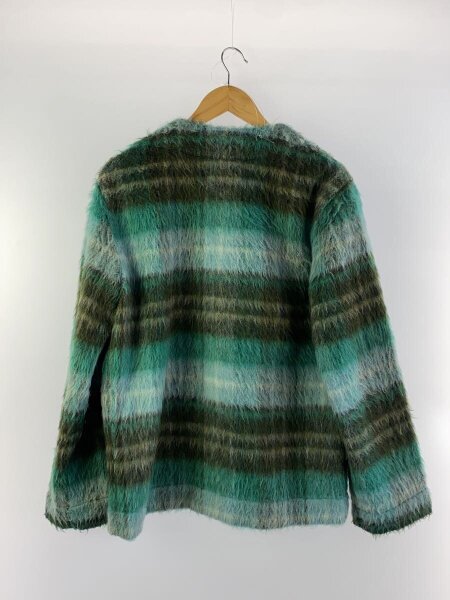 ROLD SKOV / 23AW/ CARDIGAN/カーディガン(厚手)/S/モヘア/GRN/チェック// ROLD SKOV(ロードスコフ) / 23AW/ROYAL CARDIGAN/カーディガン(厚手)/S