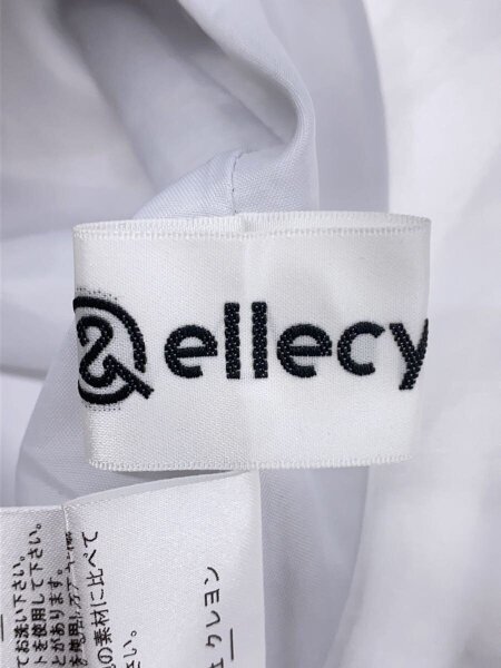 &ellecy(アンドエルシー) / リボンティアードスカート/M/コットン/WHT 