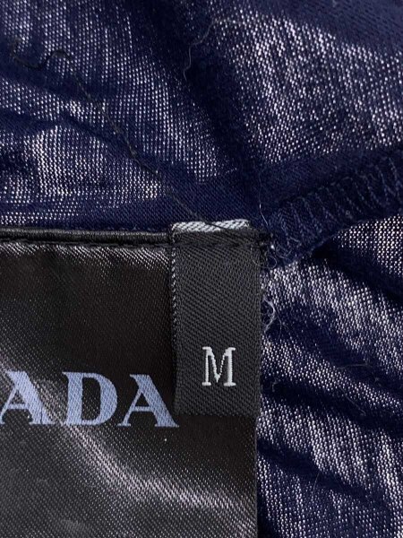 PRADA(プラダ) / Tシャツ/M/コットン/NVY/無地/UJM492 S181 ILK | 古着