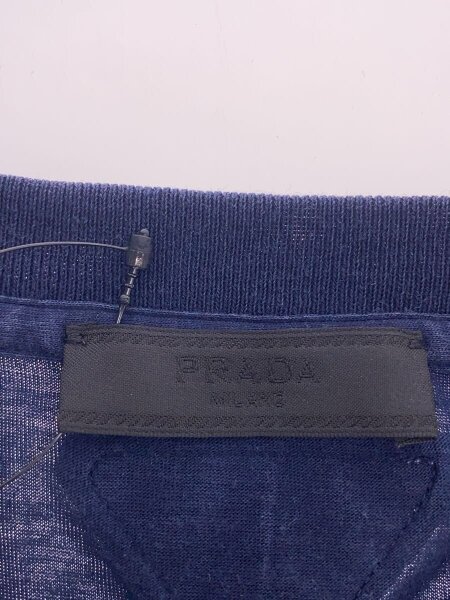 PRADA(プラダ) / Tシャツ/M/コットン/NVY/無地/UJM492 S181 ILK | 古着