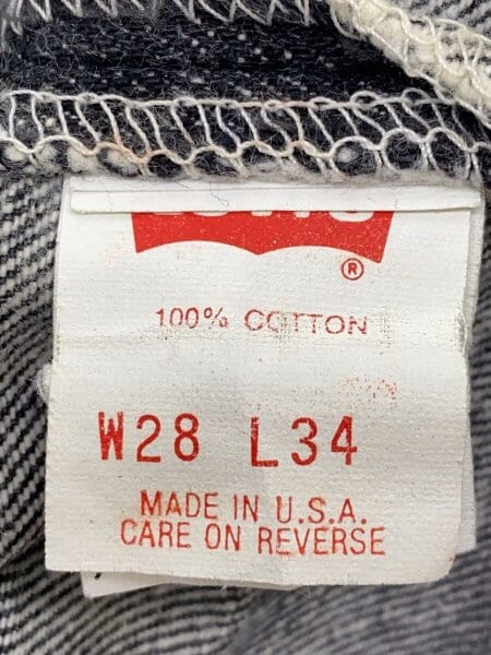 Levi's(リーバイス) / ストレートパンツ/28/デニム/GRY/501-0658