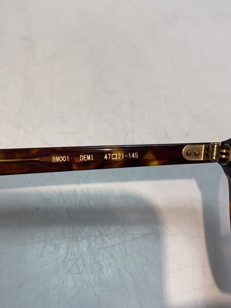 BLANC / サングラス/クラウンパント型/ベッコウ柄/BRW/PUP/メンズ/BM001-DEMI BLANC(ブラン) / サングラス/クラウンパント型/ベッコウ柄/BRW/PUP