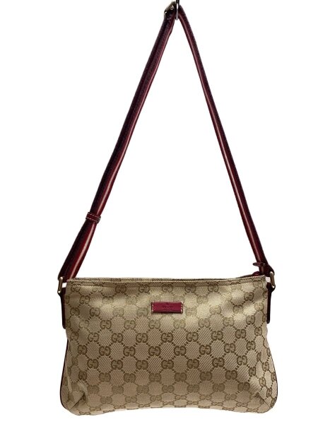 GUCCI(グッチ) / GGキャンバス/ショルダーバッグ/キャンバス/BEG/総柄 