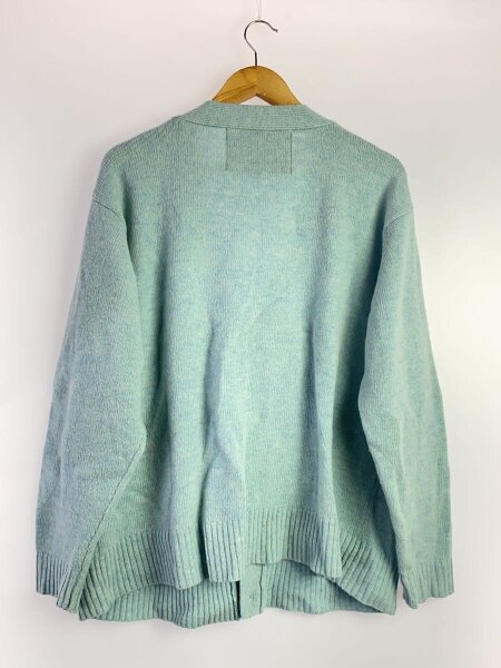 TTT_MSW(ティー) / 22AW/standard knit cardigan/L/ウール/BLU