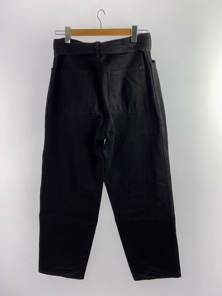 COMOLI(コモリ) / 25AW/ブラックデニムベルテッドパンツ/2/コットン 