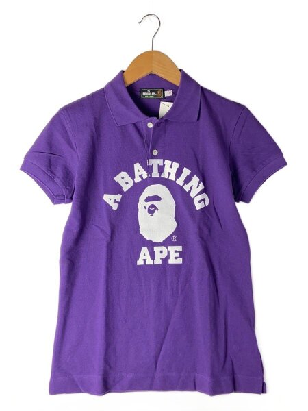 A BATHING APE(アベイシングエイプ) / ポロシャツ/S/コットン/PUP 