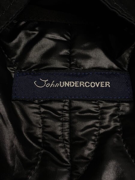 UNDERCOVER(アンダーカバー) / モッズコート/2/ポリエステル/BLK/無地