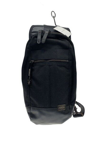 PORTER ヒート　ブラック ショルダーバッグ　中古　ボディバック PORTER(ポーター) / HEAT/ヒート/ワンショルダー/ボディバッグ