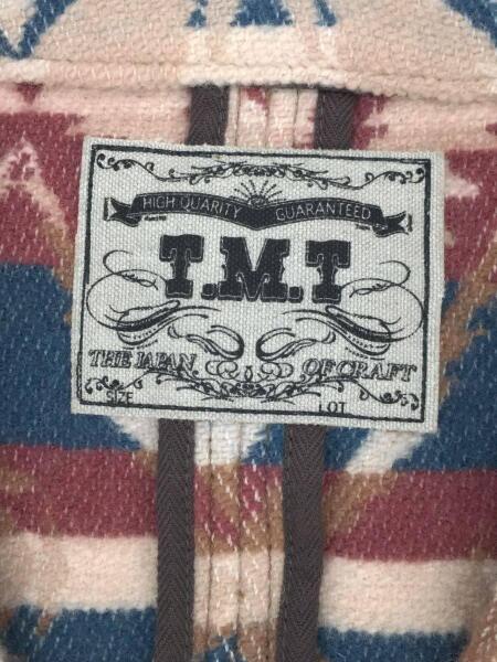 TMT(ティーエムティー) / ベスト/M/ウール/ブラウン/無地/ネイティブ柄 