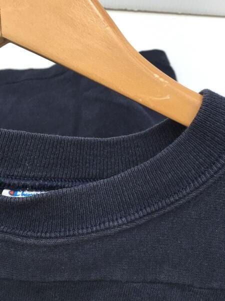 Champion(チャンピオン) / 7分袖カットソー/M/コットン/NVY/80S