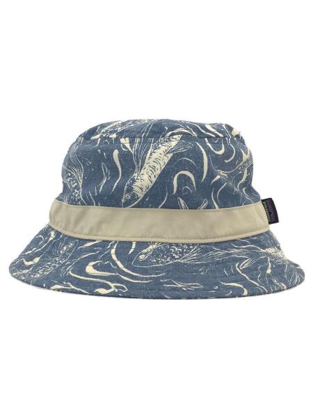 Patagonia バケットハット　トビウオ　sサイズ patagonia(パタゴニア) / バケットハット/L/ナイロン/BLU/総柄/メンズ
