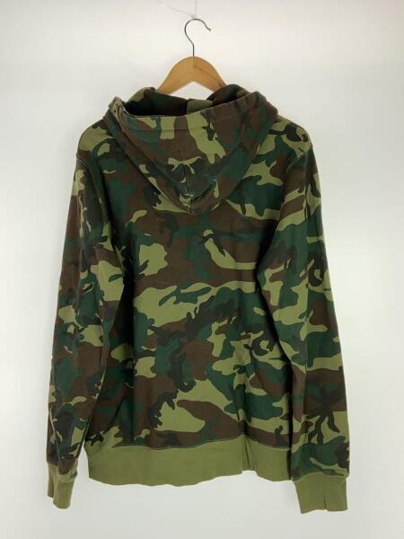 STUSSY(ステューシー) / パーカー/M/コットン/GRN/カモフラ | 古着の 