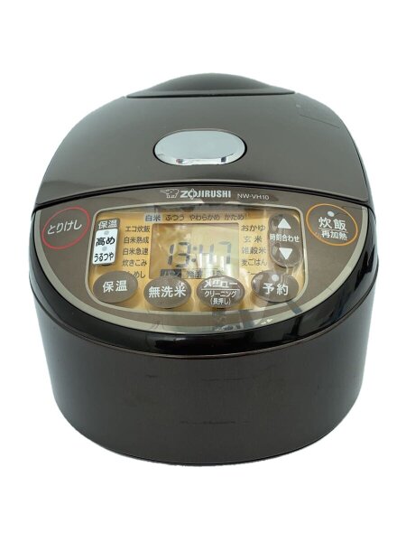 象印 IH炊飯ジャー NW-VH10 ブラウン 5.5合 炊飯器 2022年製 Amazon | 象印 IH炊飯ジャー（5.5合炊き） ブラウン ZOJIRUSHI 極め