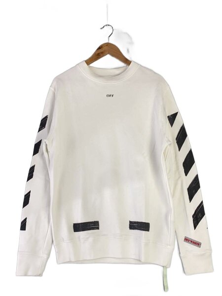 【2枚セット】 off-white オフホワイト トレーナー 人気柄 サイズS OFF-WHITE(オフホワイト) / スウェット/S/コットン/WHT