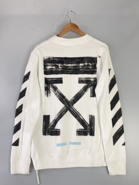 OFF-WHITE(オフホワイト) / スウェット/S/コットン/WHT