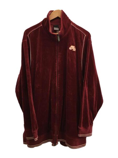 NIKE(ナイキ) / OLD/ベロアトラックジャケット/XL/ジャージ/RED/古着 