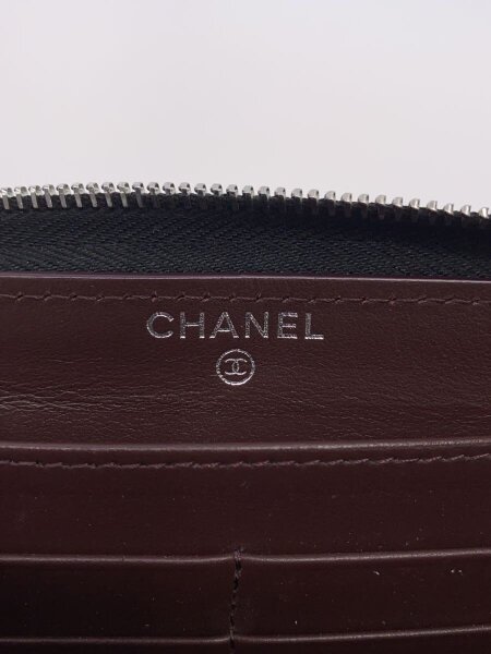 CHANEL(シャネル) / 長財布/レザー/BLK/メンズ/キャビアスキン