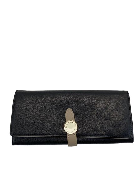 CLATHAS(クレイサス) / 長財布/--/BLK/無地/レディース// | 中古品の 