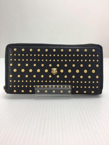 GUCCI(グッチ) / アニマリエ/タイガーヘッド/長財布/レザー/BLK/451177 