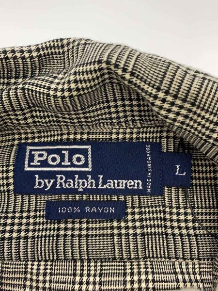 POLO RALPH LAUREN(ポロラルフローレン) / 90s/SINGAPORE製/長袖シャツ
