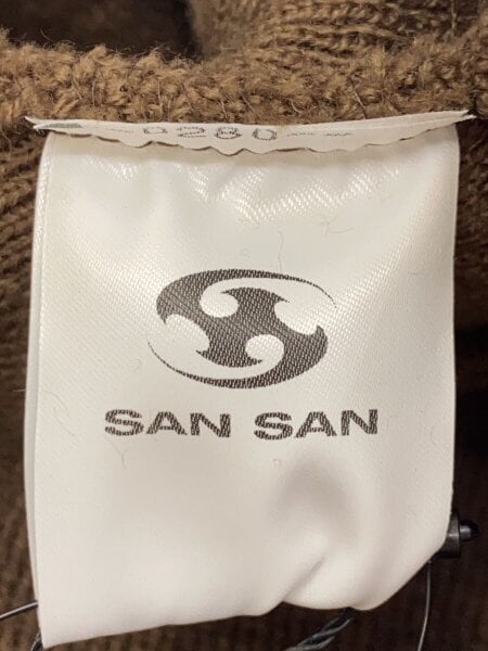 SAN SAN GEAR(サンサンギア) / ロゴビーニー/アクリル/ブラウン/メンズ