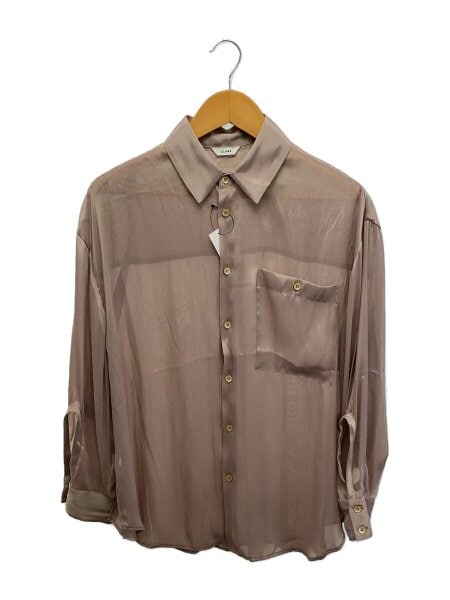 CLANE(クラネ) / CHAMBRAY LOOSE SHIRT/1/ポリエステル/ベージュ/14122 