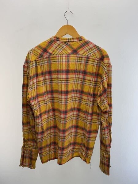 GREG LAUREN / 長袖シャツ/2/コットン/イエロー/毛玉有// GREG LAUREN(グレッグローレン) / 長袖シャツ/2/コットン/イエロー/毛