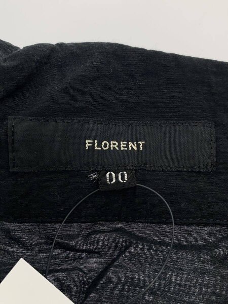 FLORENT(フローレント) / スキッパーブラウス/レーヨン/ブラック 