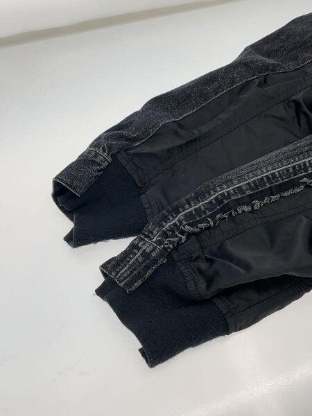 sacai(サカイ) / Denim x Nylon Twill Jacket/Gジャン/1/デニム/BLK