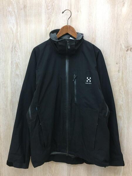 HAGLOFS(ホグロフス) / VERTE II JACKET/XL/ポリエステル/BLK/※使用感 