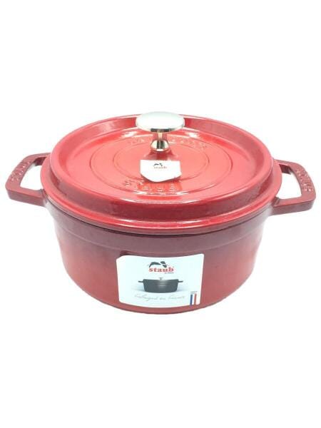 Staub(ストウブ) / 鍋/ストウブ/両手/無水/赤 | 中古品の販売・通販