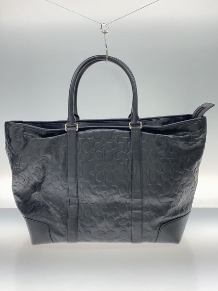 COACH(コーチ) / トートバッグ/レザー/BLK/F71138 | 中古品の販売