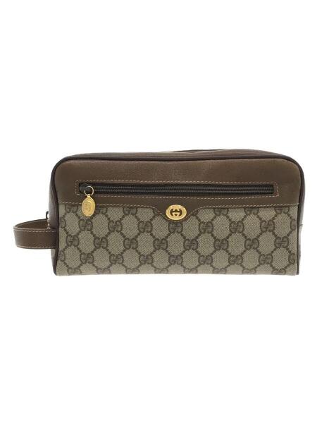 GUCCI(グッチ) / セカンドバッグ/キャンバス/BRW/総柄/014・58 