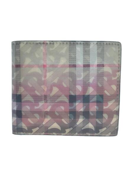 BURBERRY(バーバリー) / 2つ折り財布/BEG/総柄/メンズ/TBモノグラム/3D 