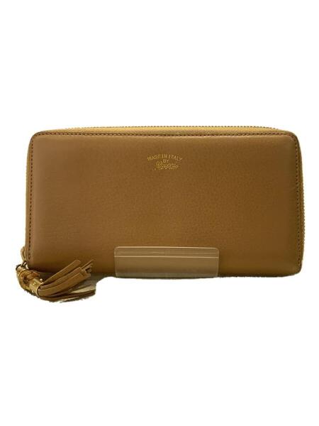 GUCCI(グッチ) / 長財布/レザー/ベージュ/無地/レディース/307984 
