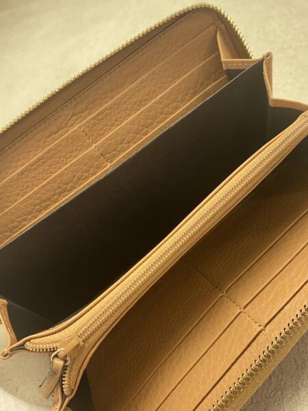 GUCCI / 長財布/レザー/ベージュ/無地/レディース/307984・496334 GUCCI(グッチ) / 長財布/レザー/ベージュ/無地/レディース/307984