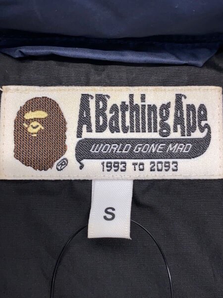 A BATHING APE(アベイシングエイプ) / ダウンジャケット/S/ネイビー 