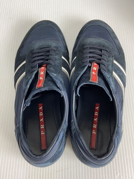 PRADA(プラダ) / ローカットスニーカー/UK6/ネイビー/スウェード/2735 