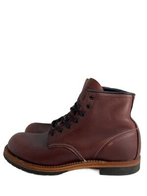 RED WING◆レースアップブーツ・ベックマンラウンド/US8(26cm)/ボルドー/牛革 RED WING レッドウィング ブーツ 9016 BECKMAN BOOT ベックマン レース