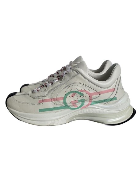GUCCI(グッチ) / ローカットスニーカー/24.5cm/ホワイト/734904/RUN 