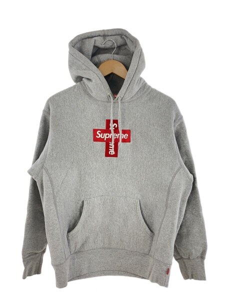 Supreme(シュプリーム) / パーカー/S/コットン/グレー/無地/20AW Cross 
