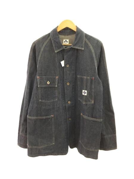 ポストオーバーオールズ　アメリカ製　チンストラップ付き　カバーオール　ジャケット POST O'ALLS【ポストオーバーオール】Engineer's Jacket DV