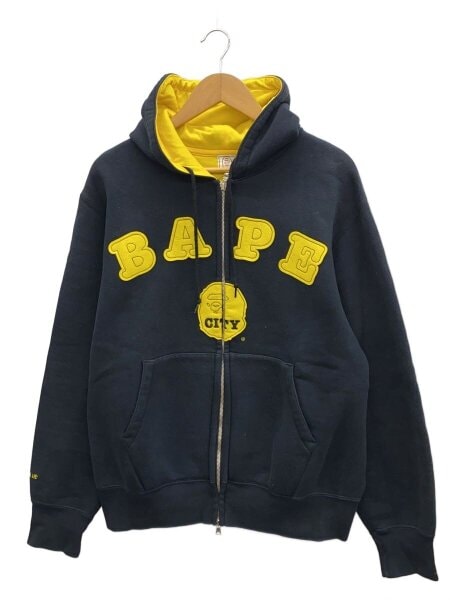 A BATHING APE(アベイシングエイプ) / CITYパッチ/ジップパーカー/M 