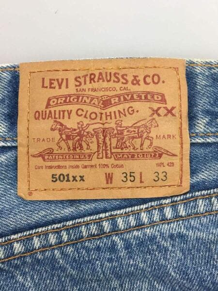 Levi's(リーバイス) / ストレートパンツ/35/コットン/IDG/00501-0000