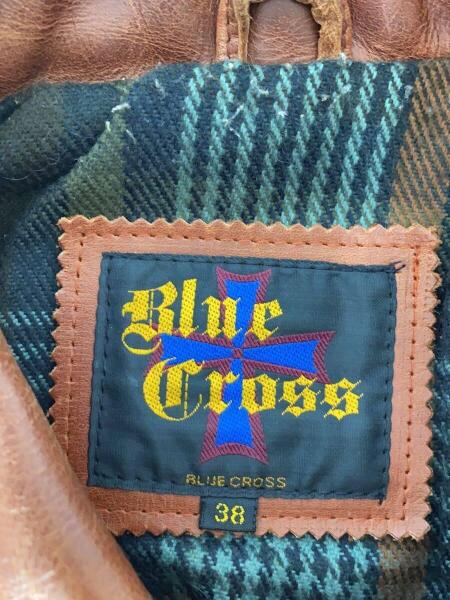 BLUE CROSS(ブルークロス) / シングルライダースジャケット/38/牛革 