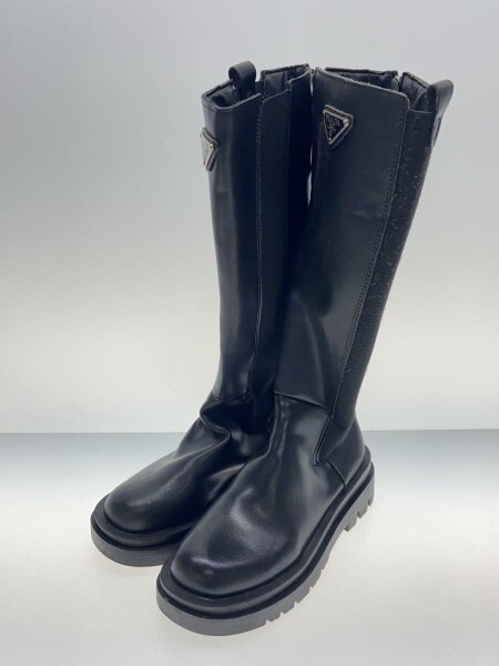 PRADA(プラダ) / ロングブーツ/39/BLK | 中古品の販売・通販なら