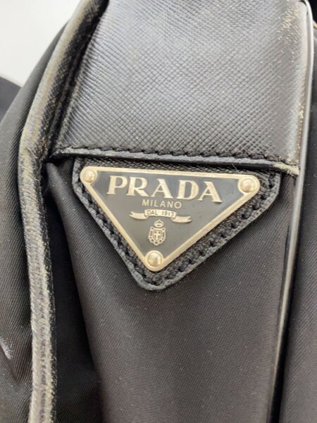 PRADA(プラダ) / ショルダーバッグ/メッセンジャーバッグ/ナイロン/BLK