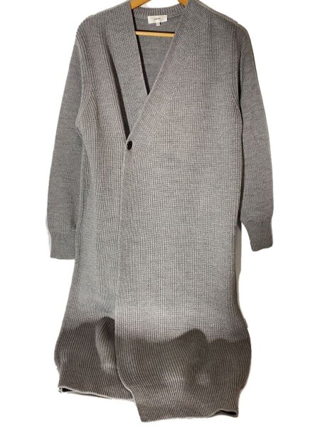 HYKE ロングカーディガン グレー