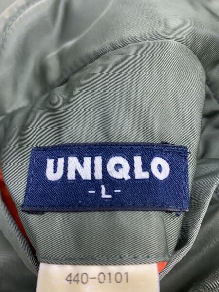 UNIQLO(ユニクロ) / オールド/MA-1/フライトジャケット/L/ナイロン/KHK